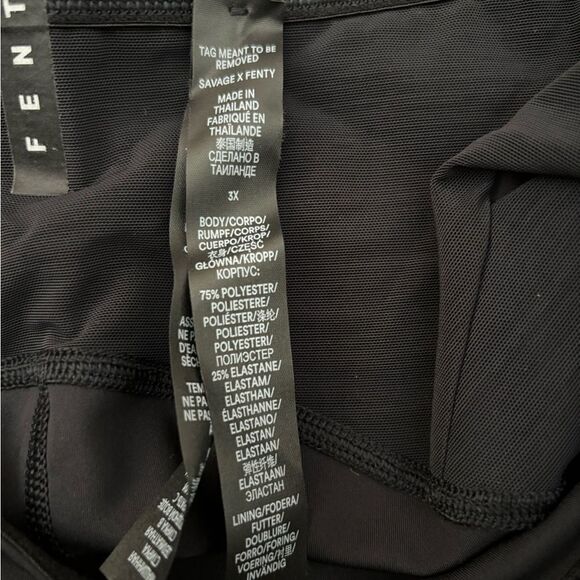 Savage fenty wild cat high waisted shorts - Picture 3 of 8